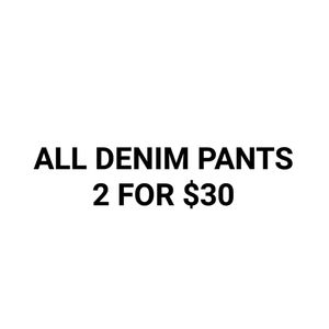 Denim Pants Promotion!